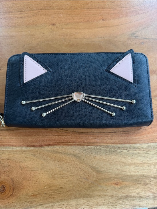 kate spade Handbags - NWOT Kate Spade Jazz Things Up Cat Neda Zip Around Wallet